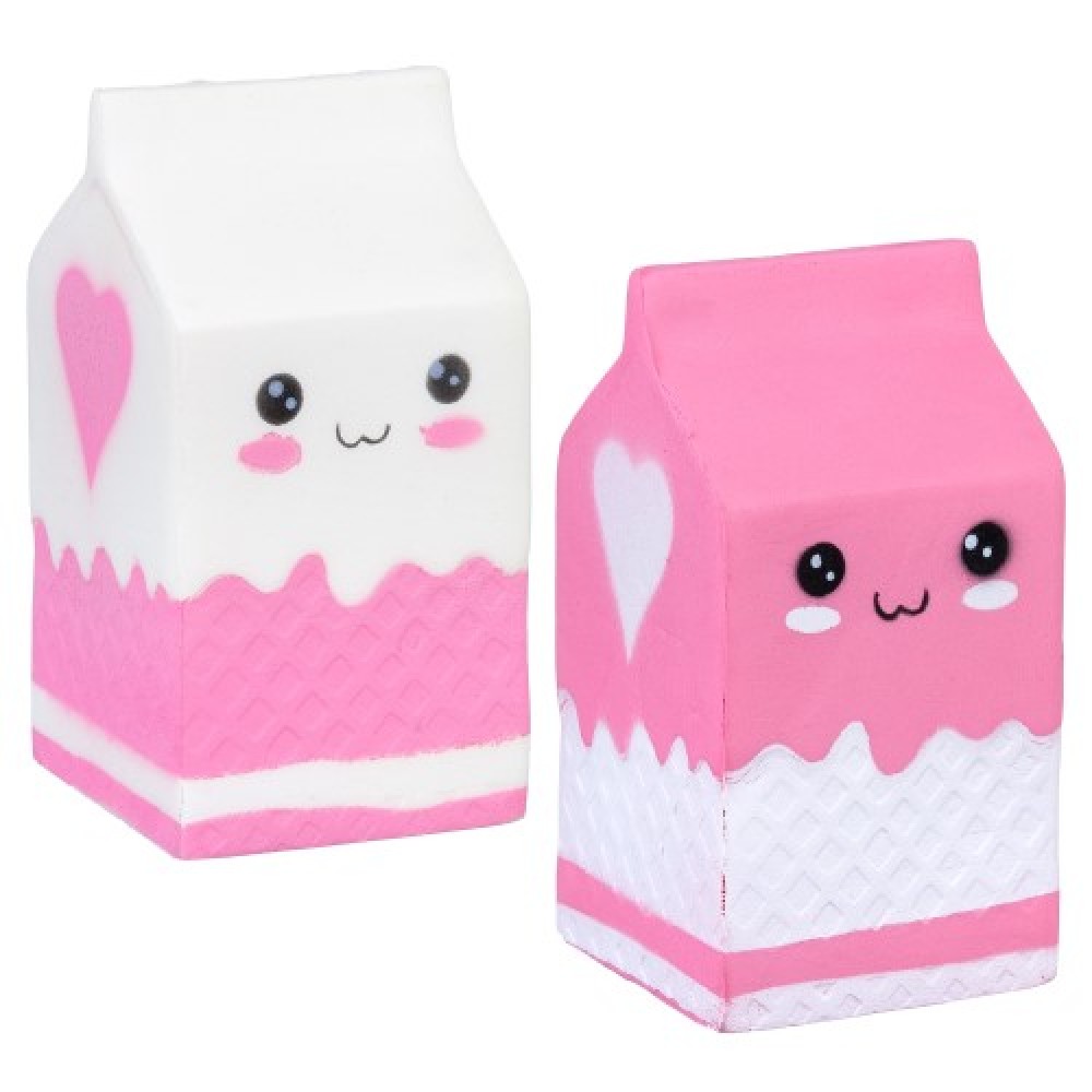 Juguete antiestrés Squishy milk container 1pc