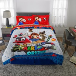 Super Mario juego cama doble reversible 5 pcs