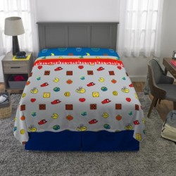 Super Mario juego cama doble reversible 5 pcs
