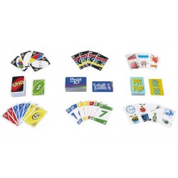 Tres juegos en 1 Uno Phase 10 y Pic Flip Tres juegos en 1 Uno Phase 10 y Pic Flip