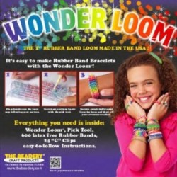 Kit pulseras artesanales caucho Wonderloom Kit pulseras artesanales caucho Wonderloom