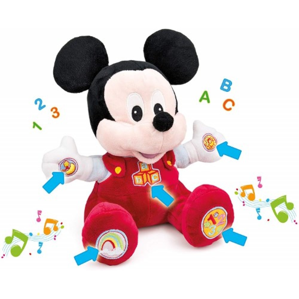 Baby Mickey juego y aprendo Clementoni Baby Mickey juego y aprendo Clementoni