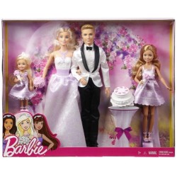 Barbie conjunto boda romántica DRJ88