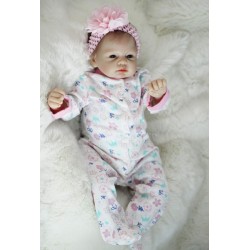Muñeco bebé reborn realista 55 cm