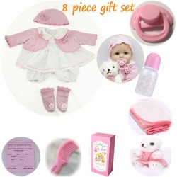 Bebe Reborn muñeco realista 55 cm Ziyiui