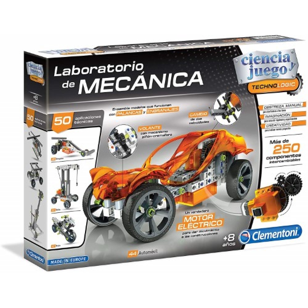 Laboratorio de mecánica Clementoni