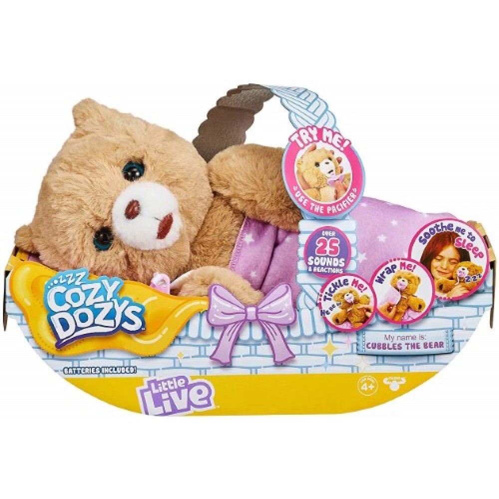 Little Live Cozy Dozys peluche Cobbles
