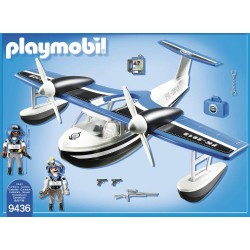Playmobil hidroavión de policía 9436 Playmobil hidroavión de policía 9436