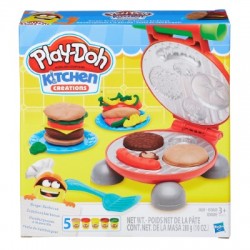 Play Doh hamburguesas a la parrilla Play Doh hamburguesas a la parrilla