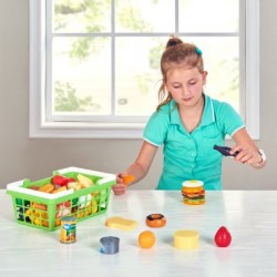 Canasta alimentos de juguete 100 piezas Canasta alimentos de juguete 100 piezas