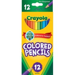 Crayola 12 lápices de colores