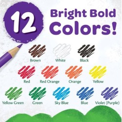 Crayola 12 lápices de colores