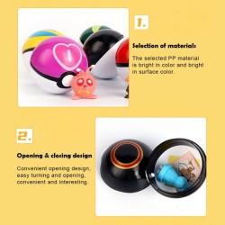Pokémon 12 pokébolas con figuras y accesorios