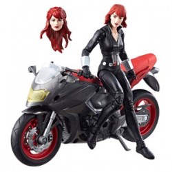 Marvel Black Widow con Motocicleta Marvel Black Widow con Motocicleta