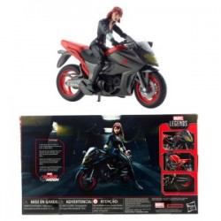 Marvel Black Widow con Motocicleta Marvel Black Widow con Motocicleta