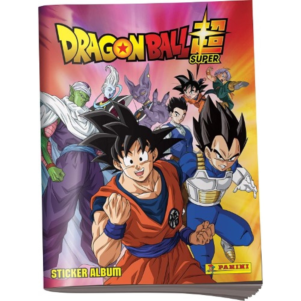 Dragon Ball Super albúm calcomanías