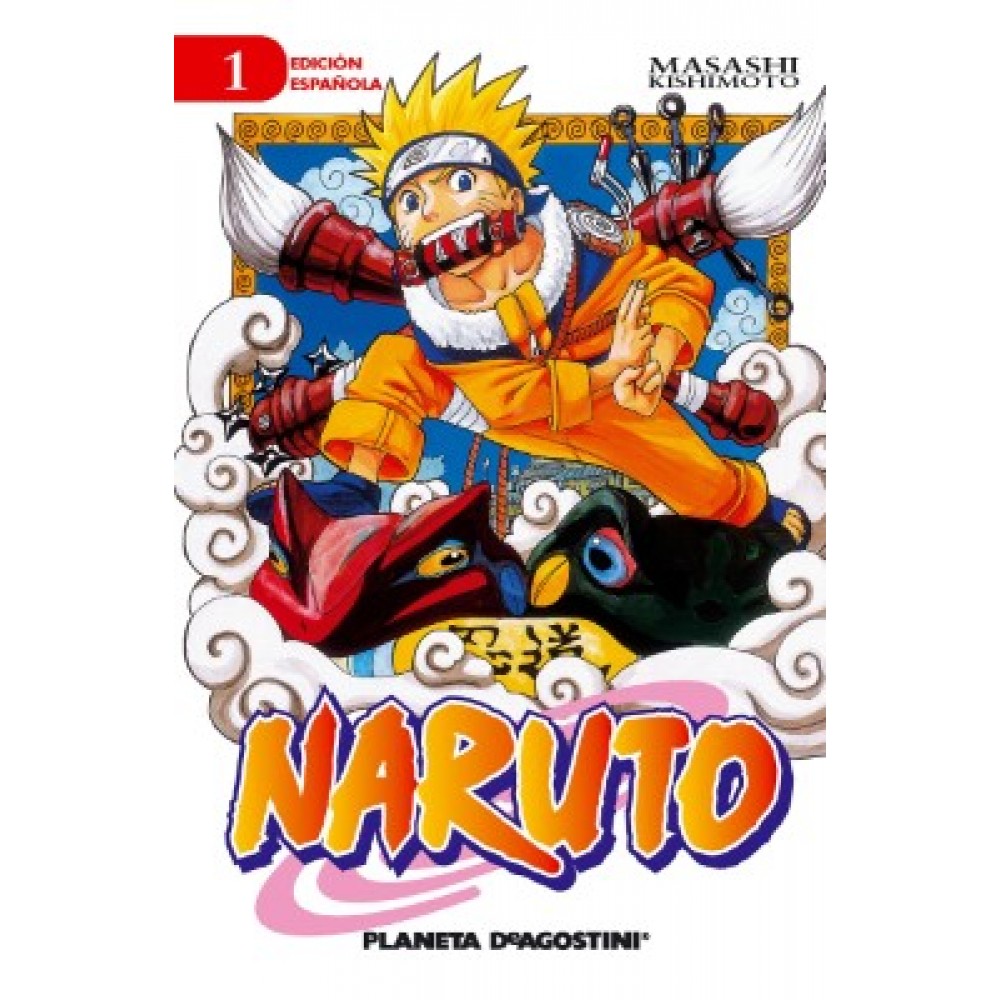 Libro manga Naruto #1
