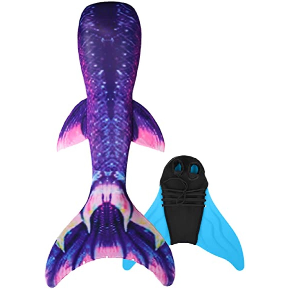 Cola sirena con aleta para nadar