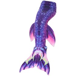 Cola sirena con aleta para nadar