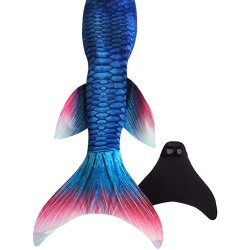 Cola sirena con aleta para nadar