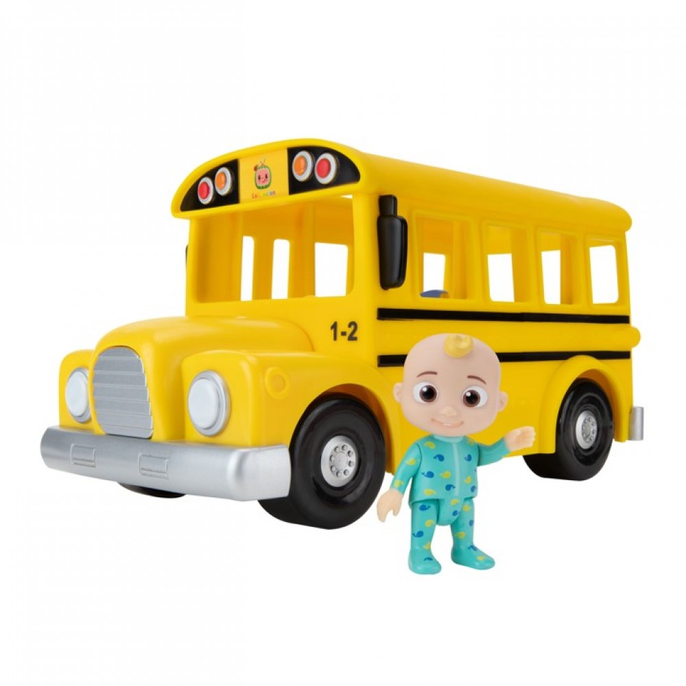 Cocomelon bus musical amarillo