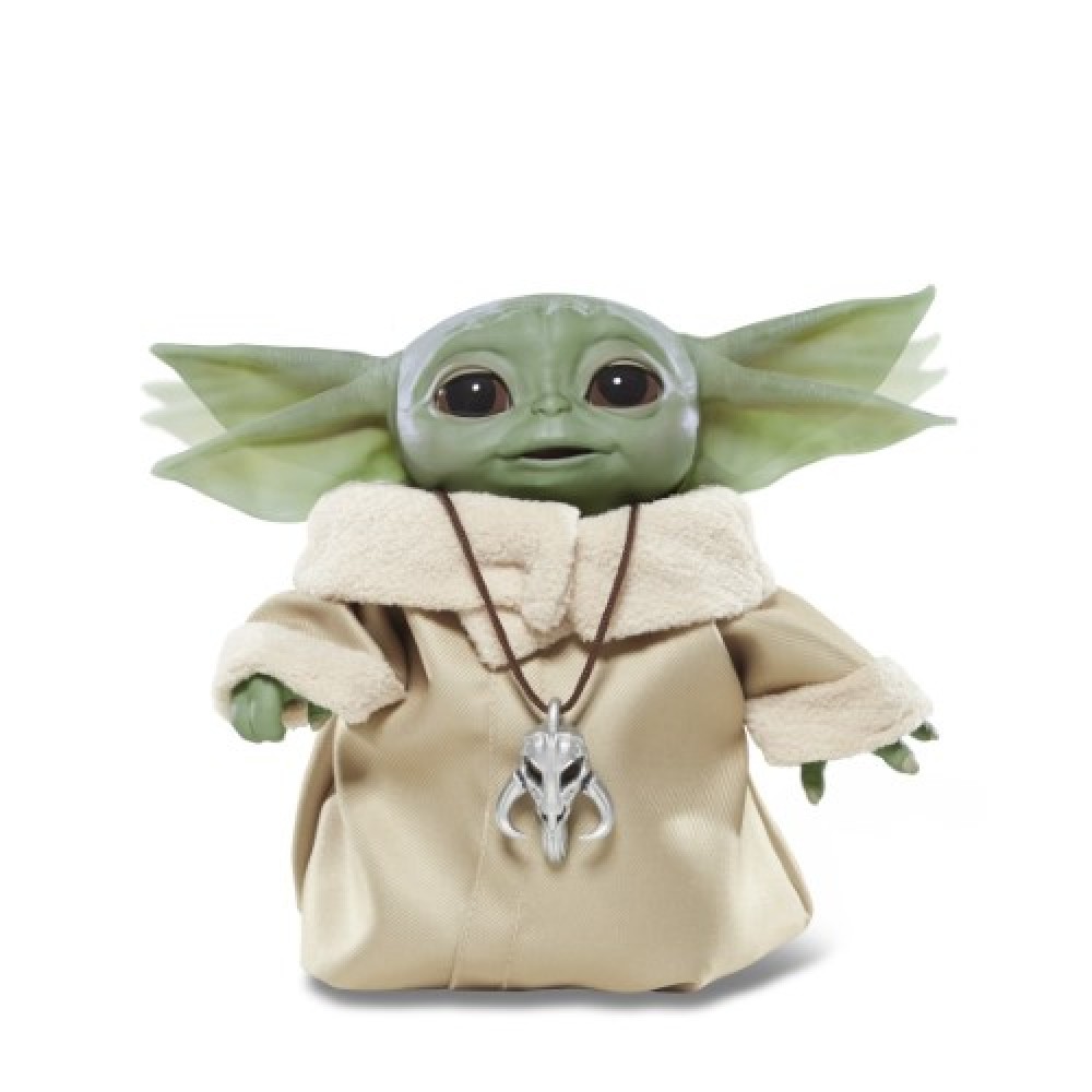 Mandalorian Baby Yoda animatrónico