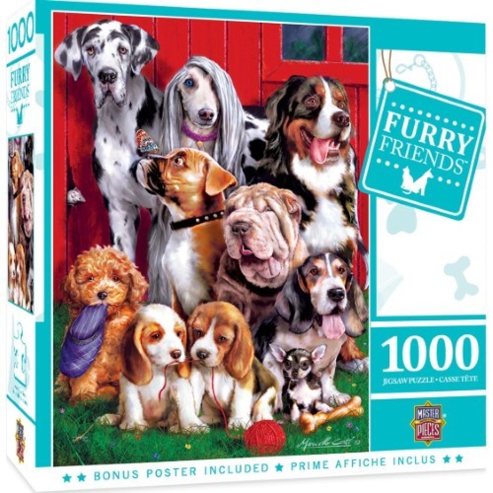 Furry Friends rompecabezas 1000 pcs
