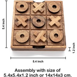 Juego Triqui de madera