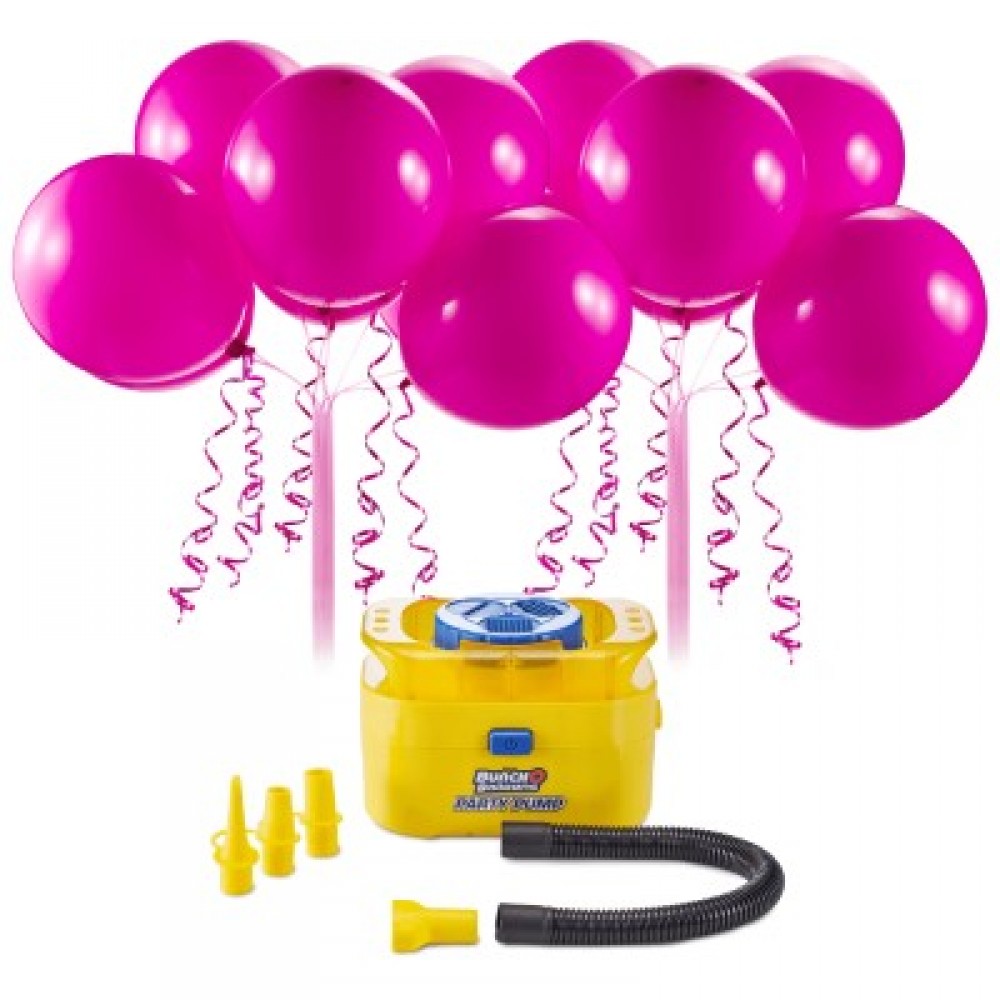 Bomba eléctrica inflar globos combo 2