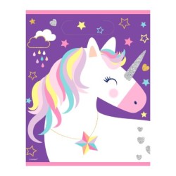 8 Bolsas sorpresas unicornio