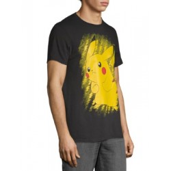 Pokemon camiseta Pikachu - Negro Pokemon camiseta Pikachu - Negro
