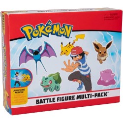Pokemon 6 figuras set batalla