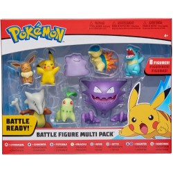Pokemon 8 figuras set batalla