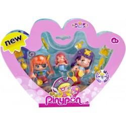 Pinypon figuras pirata y sirenas