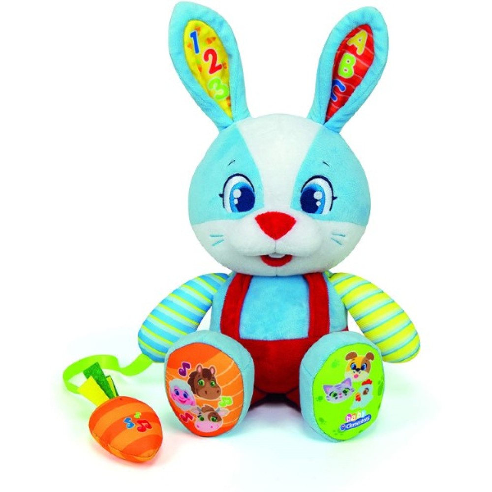 Baby Clementoni Valentín conejo parlanchín