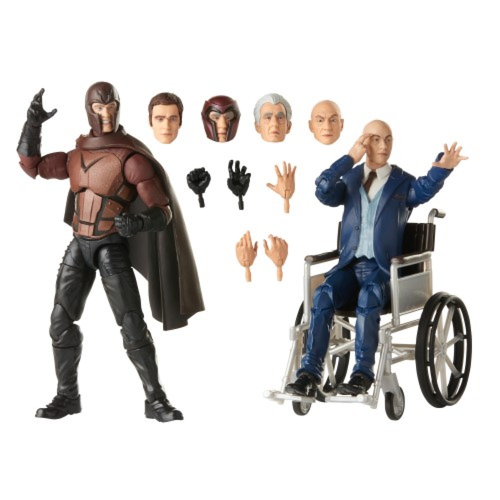 Marvel Legends Magneto y Professor X