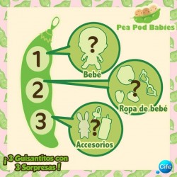 Pea Pod Babies guisante sorpresa Pea Pod Babies guisante sorpresa