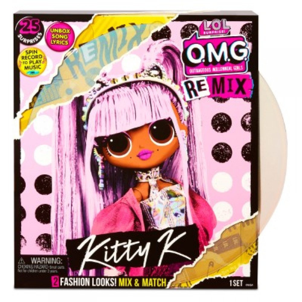 LOL Surprise OMG Remix Remix Kitty K LOL Surprise OMG Remix Remix Kitty K