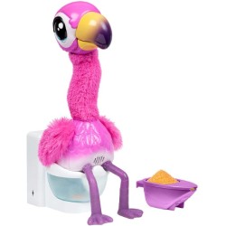Little Live Pets Gotta Go Flamingo Flamenco Rosa que hace popó