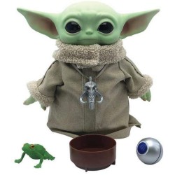 Mandalorian Baby Yoda con accesorios