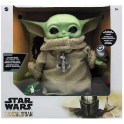 Mandalorian Baby Yoda con accesorios