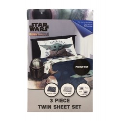 Mandalorian Baby Yoda  juego cama sencilla