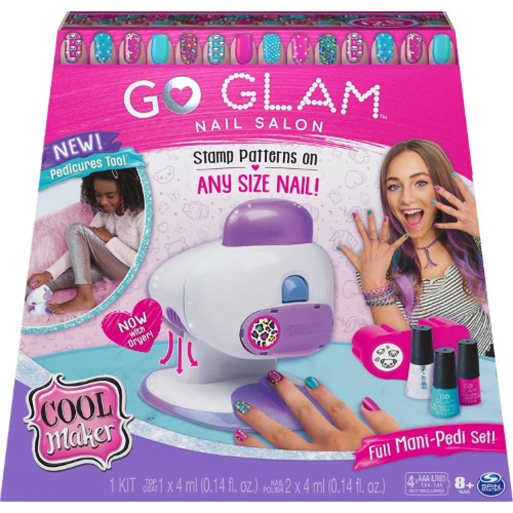 Go Glam Cool Maker salón de uñas