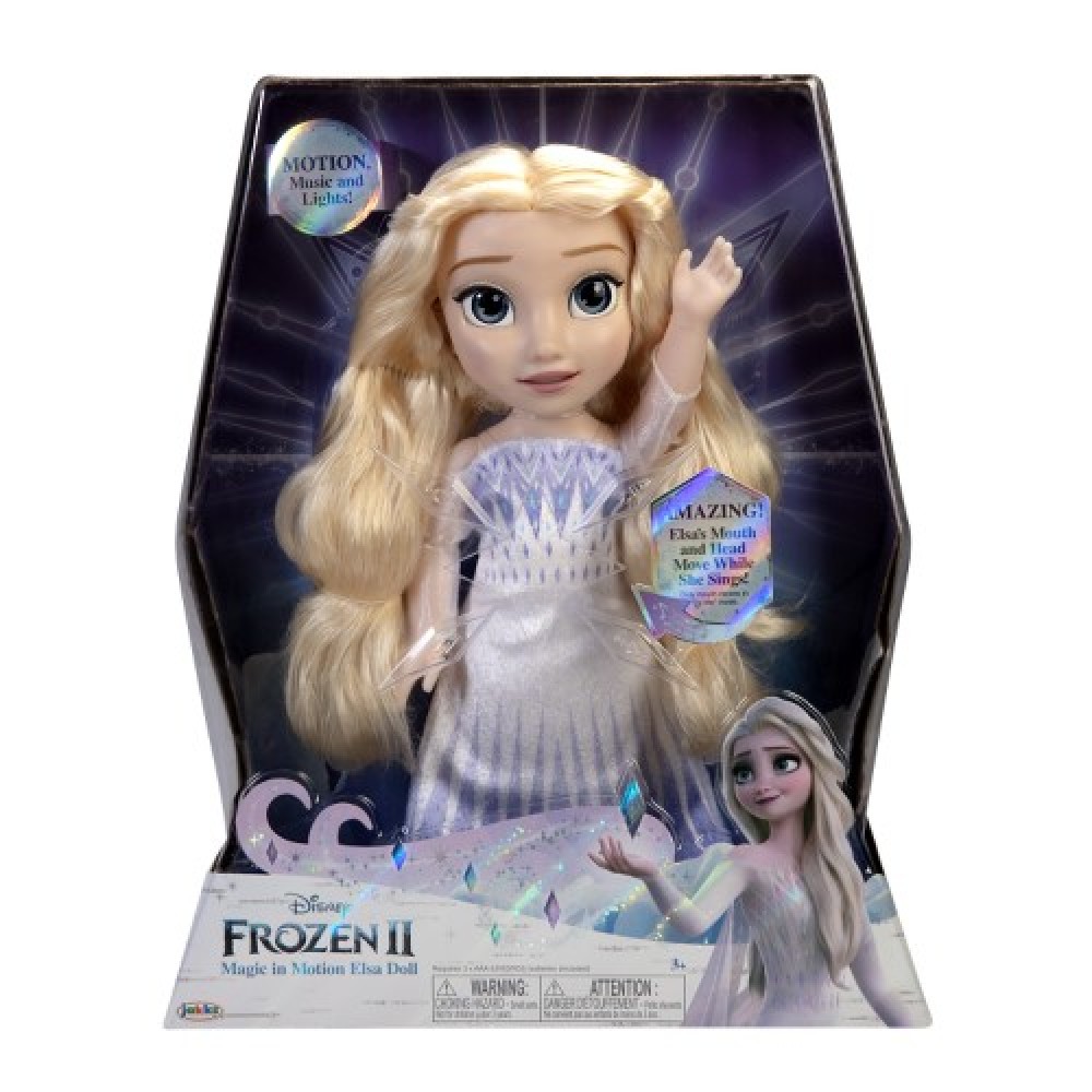 Frozen 2 Elsa magia en movimiento