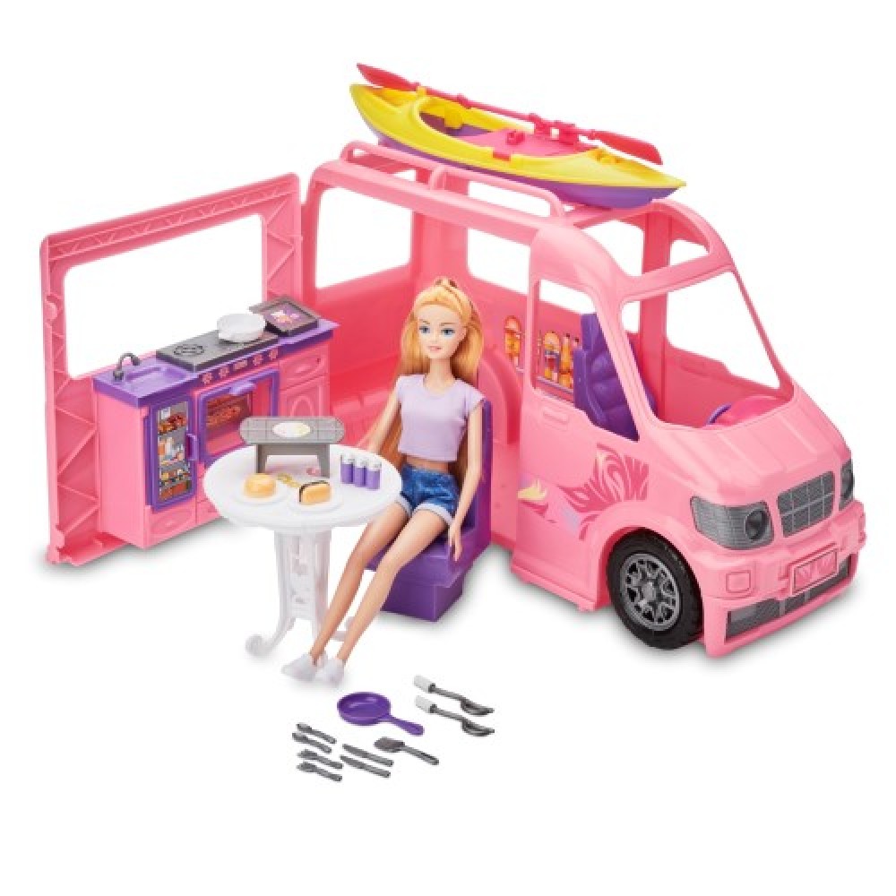 Play set Camper con fashion Doll
