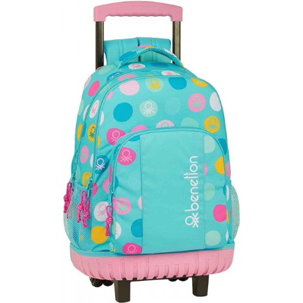 Benetton morral con ruedas turquesa Benetton morral con ruedas turquesa