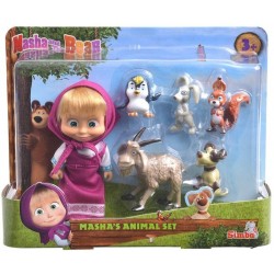 Masha y el Oso figura y animales
