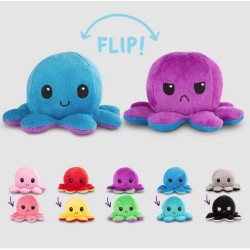 Pulpo de felpa reversible - Surtido