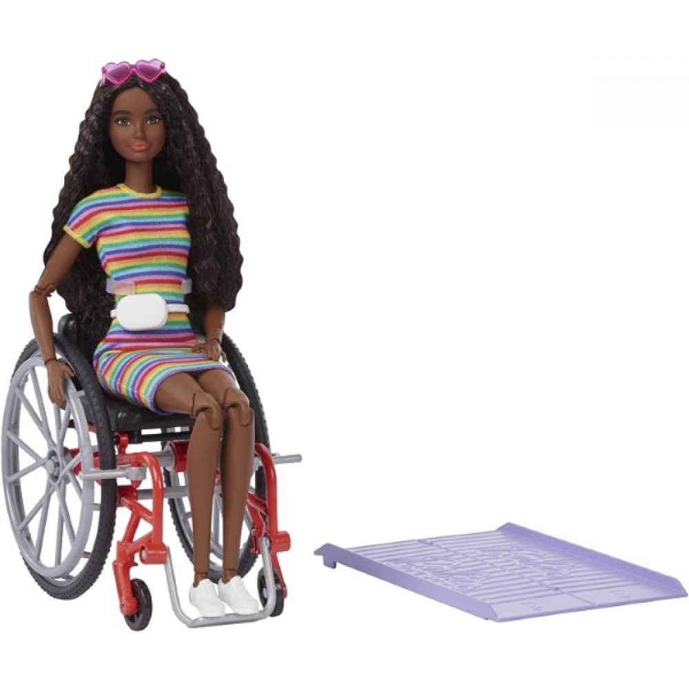 Barbie Fashionistas #166 Silla Ruedas Barbie Fashionistas #166 Silla Ruedas