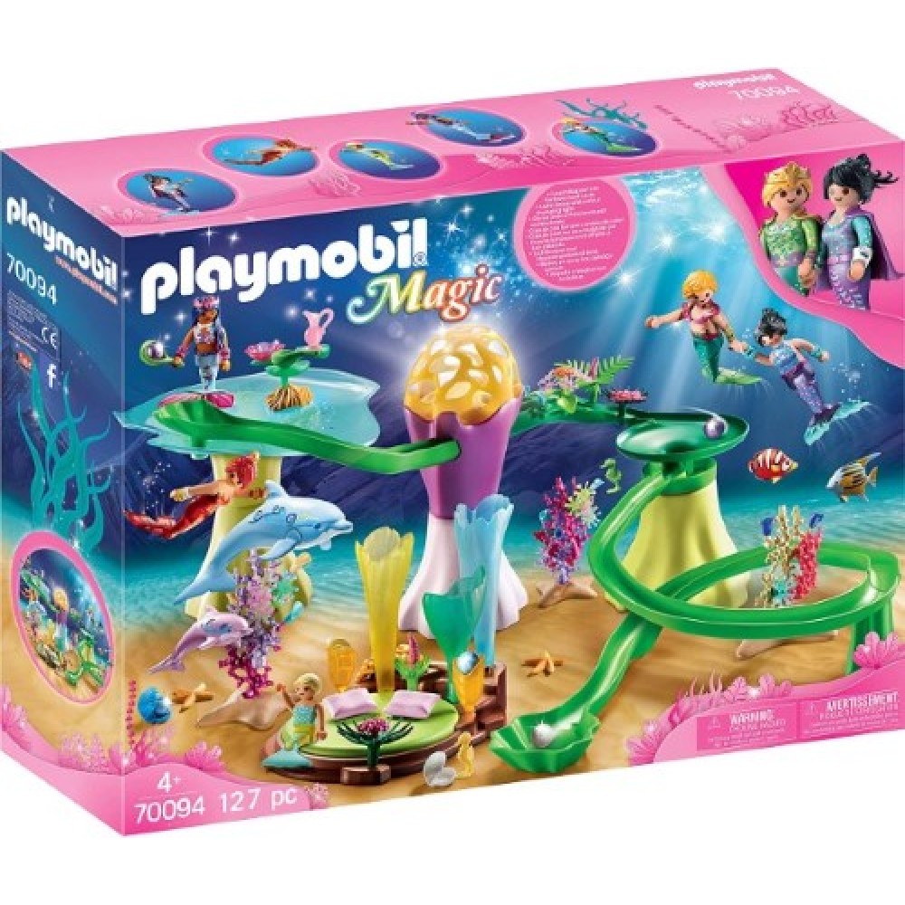 Playmobil Cueva de sirenas con cúpula